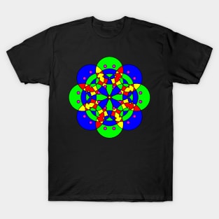 Colorful Smiley Frowny Faces T-Shirt